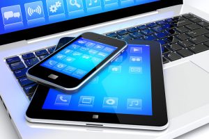 terceirização de celulares e tablets